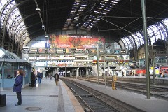 Hamburg Hauptbahnhof, 1. October 2005